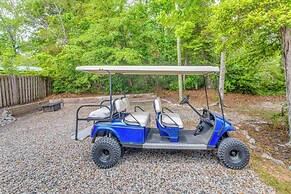 Golf Cart Included: Little River Cottage w/ Deck!