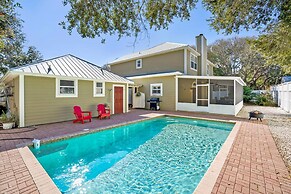 Beach House Pool Golf Cart Game Room BBQ