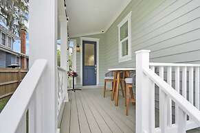 Steps to Ice Plant Downtown Fire Pit Parking