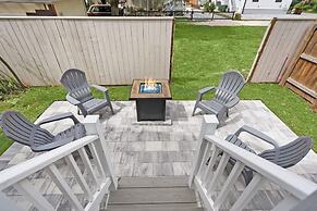 Steps to Ice Plant Downtown Fire Pit Parking