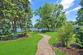 Lakeside Water View Kayak BBQ Grill Fire Pit