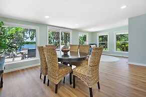 Lakeside Water View Kayak BBQ Grill Fire Pit