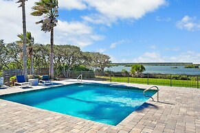 Waterfront Home w Patio Heated Pool Dock Beach