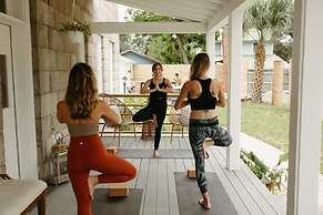 Stay in A Castle In St Augustine Hot Tub Fireplace