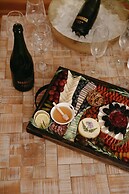 Stay in A Castle In St Augustine Hot Tub Fireplace