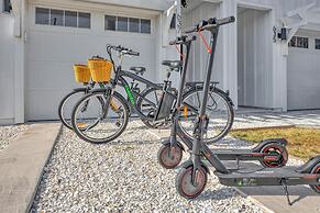 Luxury Beach Home Sauna Cold Plunge E-bikes