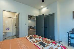 Modern Forest Retreat Sauna Fireplace Views