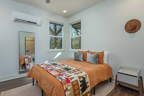 Modern Forest Retreat Sauna Fireplace Views