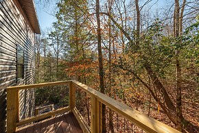 Modern Forest Retreat Sauna Fireplace Views