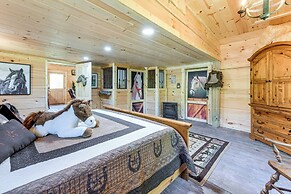 On-site Creek Access: Pet-friendly Cosby Cabin!