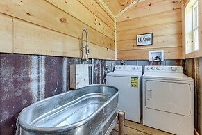 On-site Creek Access: Pet-friendly Cosby Cabin!
