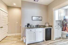 Walk to Coast: Crystal Beach Gem w/ Deck & Views