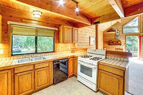 Hot Tub, 1 Mi to Beach: 12-acre Fort Bragg Cabin!