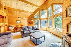 Hot Tub, 1 Mi to Beach: 12-acre Fort Bragg Cabin!