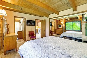 Hot Tub, 1 Mi to Beach: 12-acre Fort Bragg Cabin!