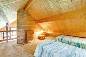Hot Tub, 1 Mi to Beach: 12-acre Fort Bragg Cabin!