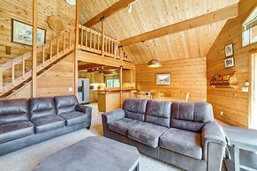 Hot Tub, 1 Mi to Beach: 12-acre Fort Bragg Cabin!