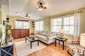 1 Block to Crescent Lake: Charming Home w/ Porch!