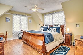 1 Block to Crescent Lake: Charming Home w/ Porch!