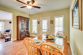 1 Block to Crescent Lake: Charming Home w/ Porch!