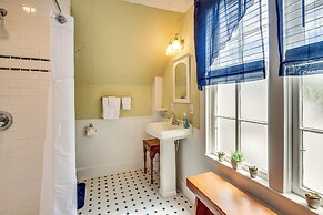 1 Block to Crescent Lake: Charming Home w/ Porch!