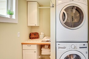 1 Block to Crescent Lake: Charming Home w/ Porch!