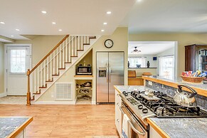 1 Block to Crescent Lake: Charming Home w/ Porch!