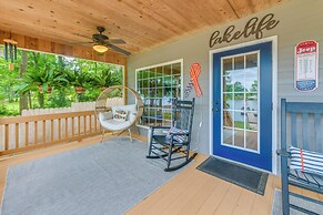 Private Dock + Porch: Lake Blackshear Retreat