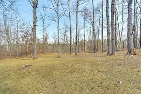 1 Mi to South Twin Lake: Cabin w/ Deck in Trego!