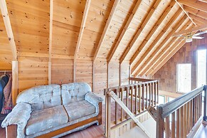 1 Mi to South Twin Lake: Cabin w/ Deck in Trego!