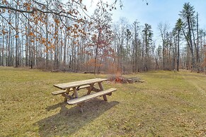 1 Mi to South Twin Lake: Cabin w/ Deck in Trego!