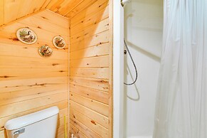 1 Mi to South Twin Lake: Cabin w/ Deck in Trego!