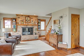Tennis Court & Deck: Pet-friendly Charles City Gem