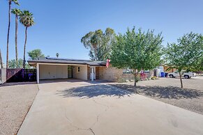 Fire Pit & Games: Family-friendly Retreat in Mesa!