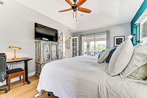 Heated Pool w/ Canal Views: Port Charlotte Home