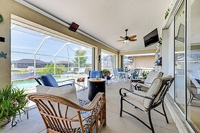 Heated Pool w/ Canal Views: Port Charlotte Home