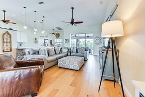 Heated Pool w/ Canal Views: Port Charlotte Home