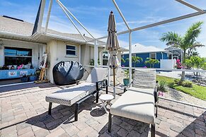 Heated Pool w/ Canal Views: Port Charlotte Home