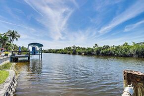 Heated Pool w/ Canal Views: Port Charlotte Home