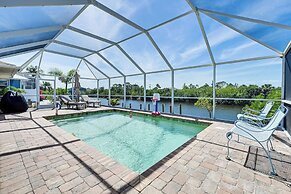 Heated Pool w/ Canal Views: Port Charlotte Home
