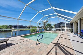 Heated Pool w/ Canal Views: Port Charlotte Home