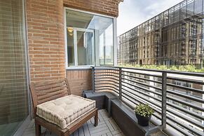 M Ore183 Piso de 1 Dormitorio con Terraza-alquile