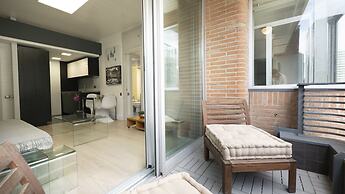 M Ore183 Piso de 1 Dormitorio con Terraza-alquile