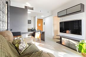 Flat beira-mar com piscina na cobertura