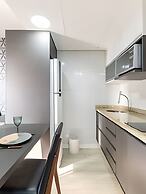 Flat beira-mar com piscina na cobertura