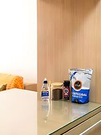 Flat beira-mar com piscina na cobertura