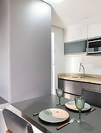 Flat beira-mar com piscina na cobertura