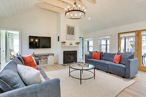 Walk to White Lake: Family Home w/ Deck & BBQ