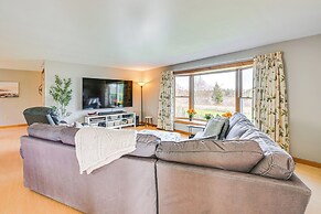 Bay Views & Fire Pit: Peaceful Steuben Getaway!