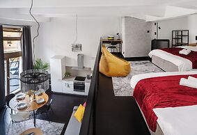 Apartments with balcony near center
